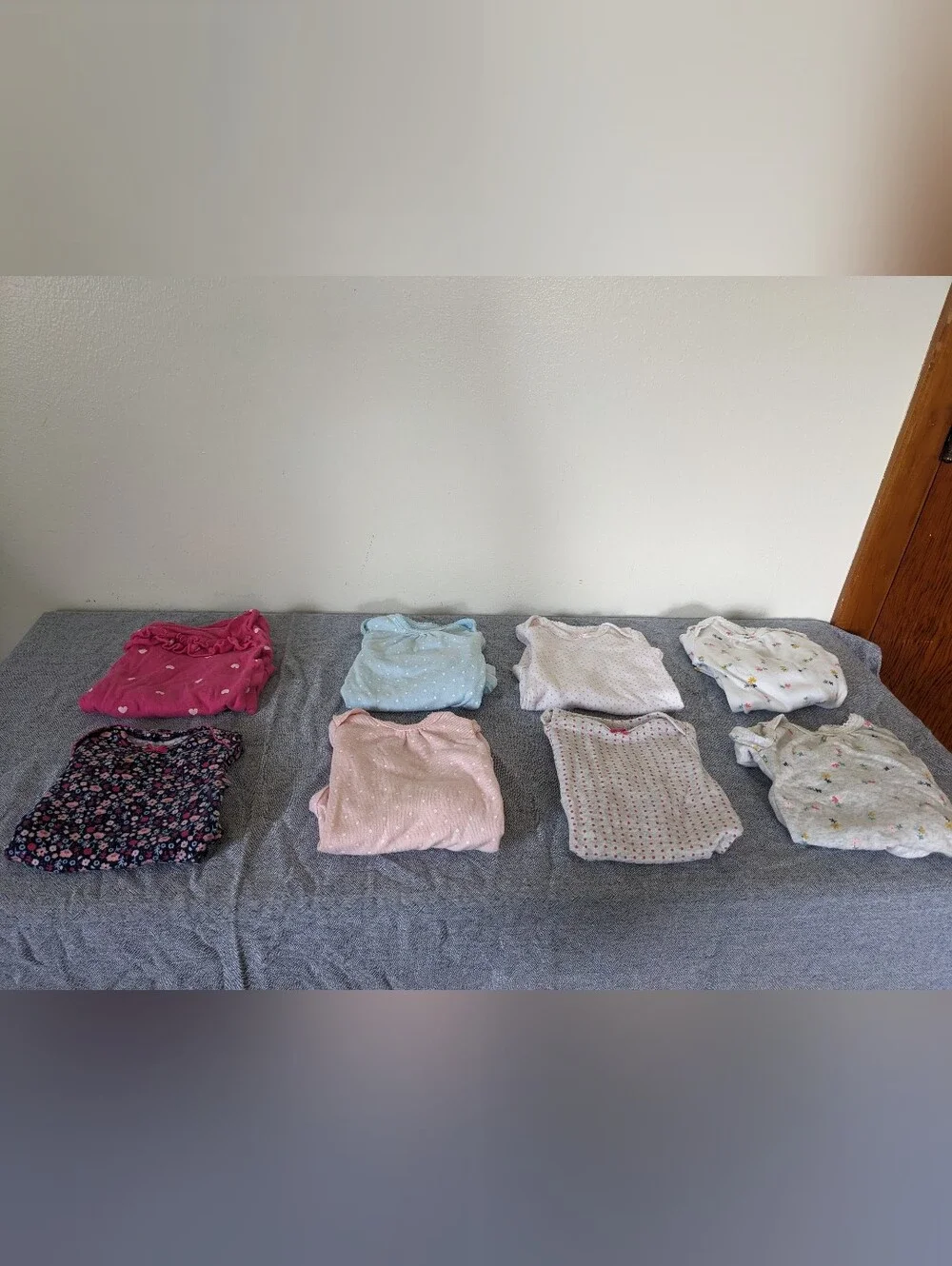 Gently Used Newborn Baby Girl Clothing Lot – 31 Pieces